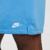 Spodenki Nike sportowe dresowe męskie małe logo niebieskie